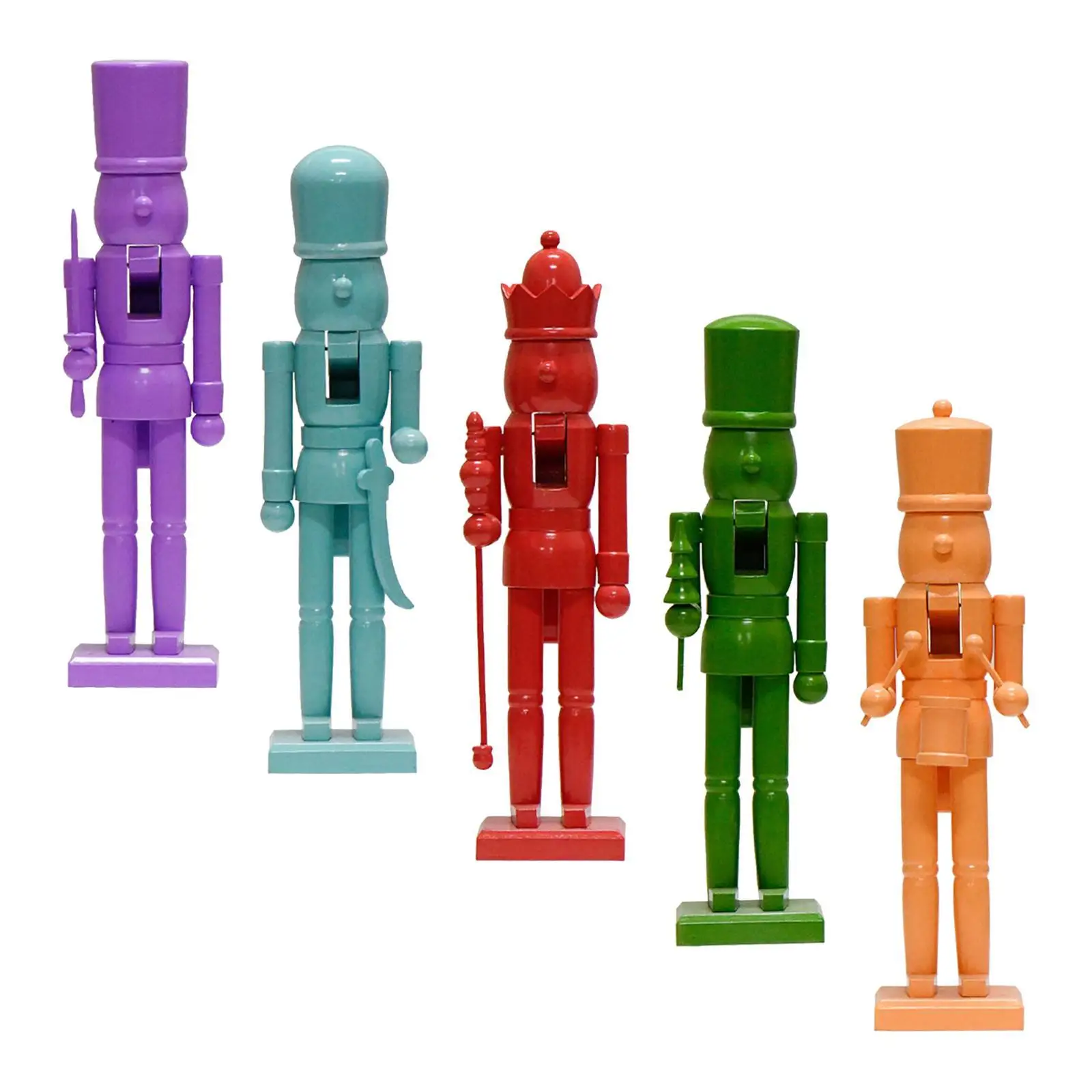 Рождественская фигурка подарок статуя Щелкунчика для настольного камина в