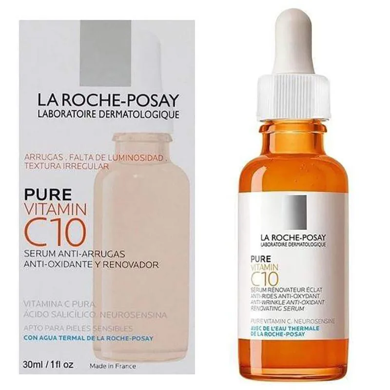 

La Roche Posay 30ml Vitamin C10 Facial Anti-wrinkle Anti-aging Brightening Skin Repair Hydrating Whitening Firming Skin Essence