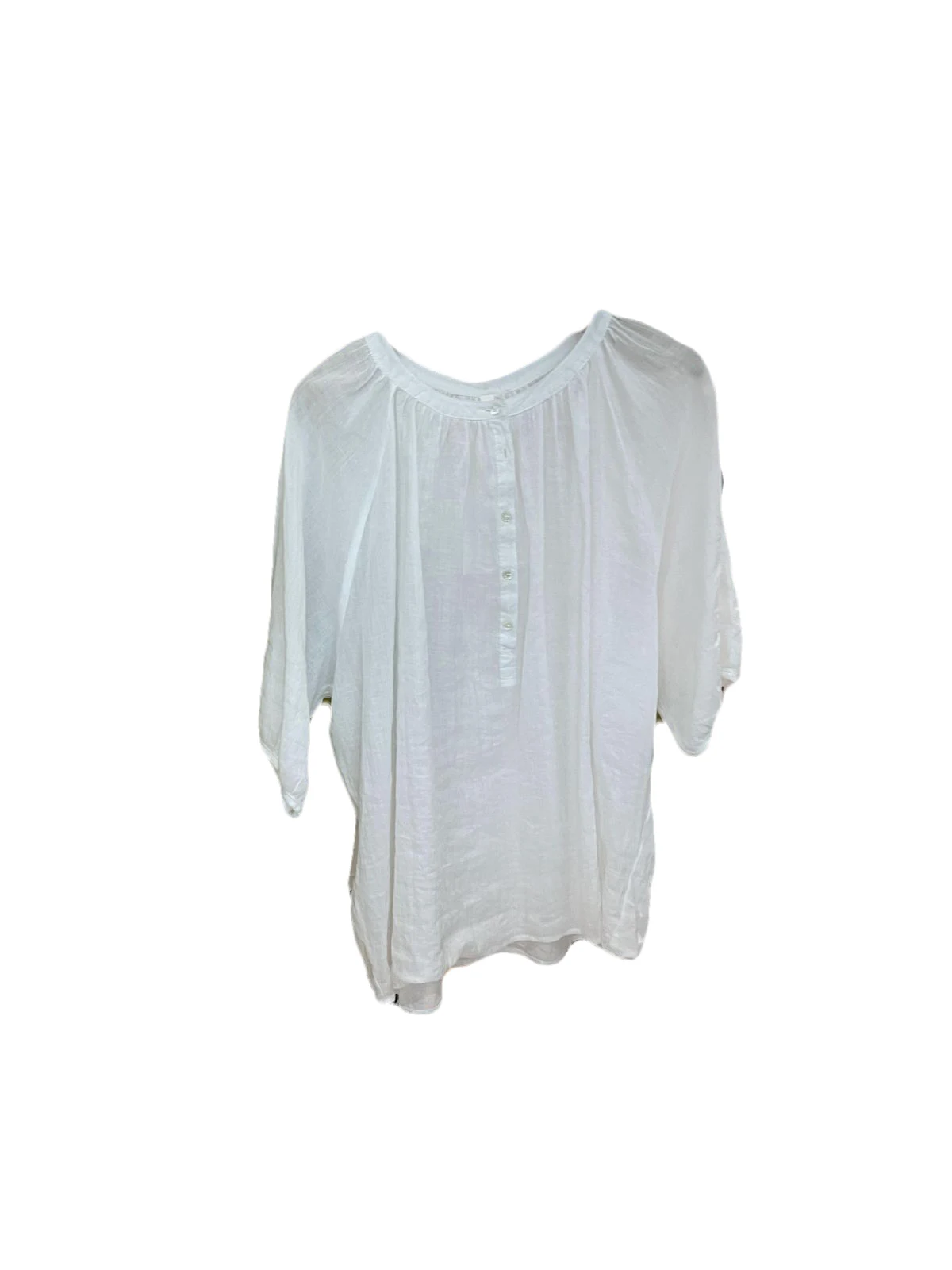 Тринадцать рядов летняя одежда для женщин новинка 2024 милая рубашка с круглым