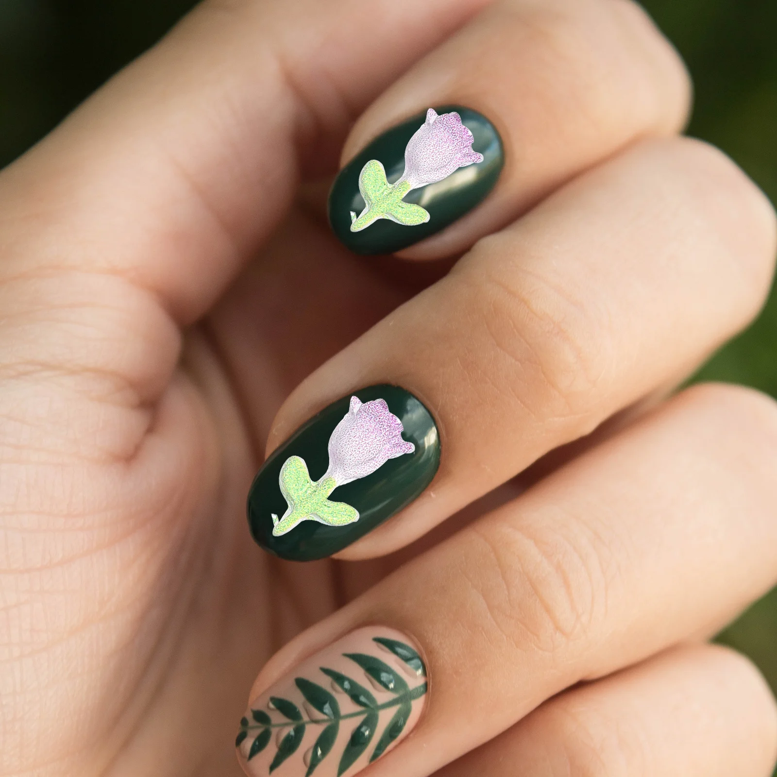 

Accessories Manicure Decors Kawaii Nail Charms Tulip Decorations Women Supplies Gems