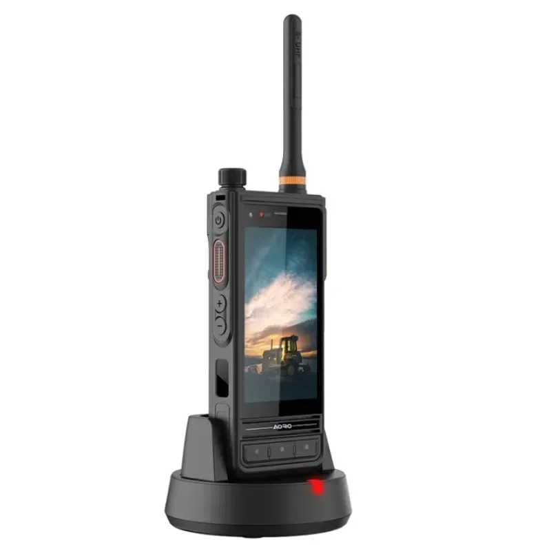 Фото Прочный телефон AORO M6 5G 4W DMR с процессором MTK 6765 2.3GHz, батареей 5700 мАч, защитой IP68, NFC и функцией рации №5