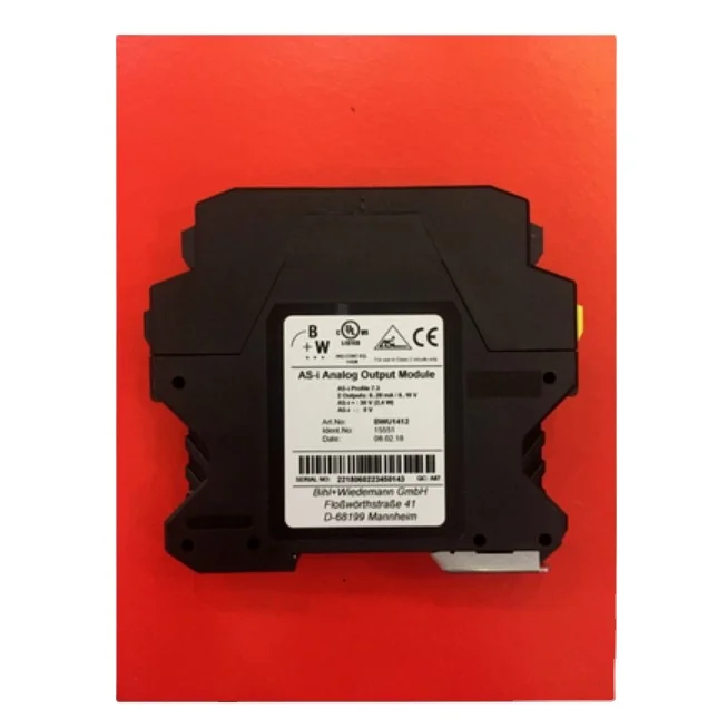 Новый и оригинальный модуль ПЛК Bihl+Wiedemann BWU1412