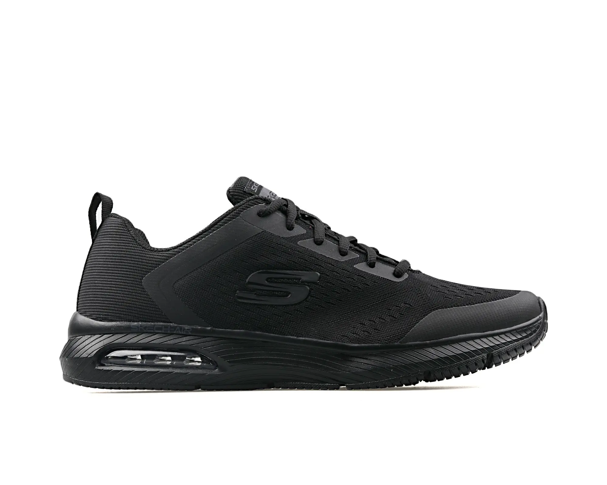 Fashion Lace-up Casual Shoes Men's Flats Soft Sole Black Men