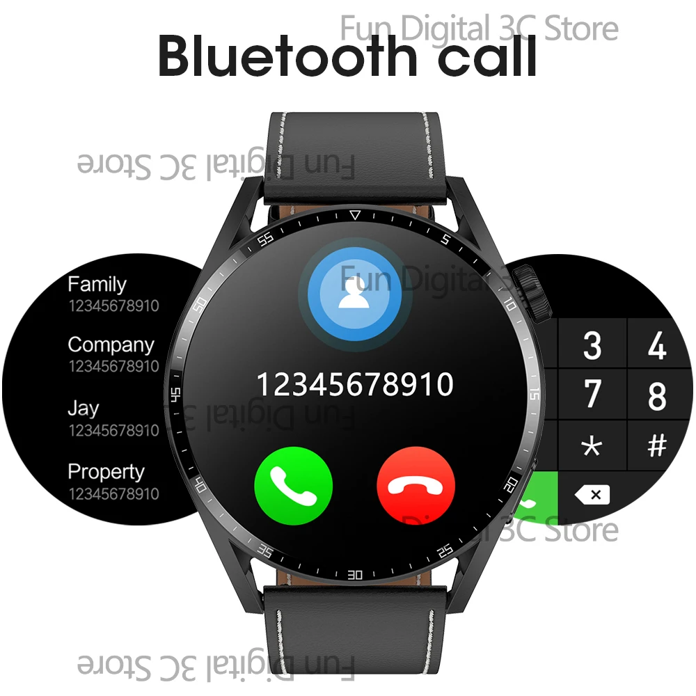 Huawei Watch GT3 Pro Smart Watch Men Android Bluetooth Call Smartwatch 2022 Smart Watch for Iphone Huawei Xiaomi Original Watch