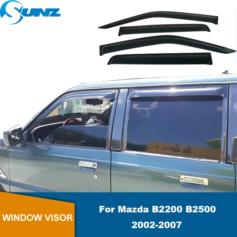 Всепогодный экран для Mazda B2200, B2500, 2002, 2003, 2004, 2005, 2006, 2007, козырек на боковое окно автомобиля, защита от солнца, дождя, защита от навеса Всепогодный экран для Mazda B2200, B2500, 2002, 2003, 2004, 2005, 2006, 2007, козырек на боковое окно автомобиля, защита от солнца, дождя, защита от навеса