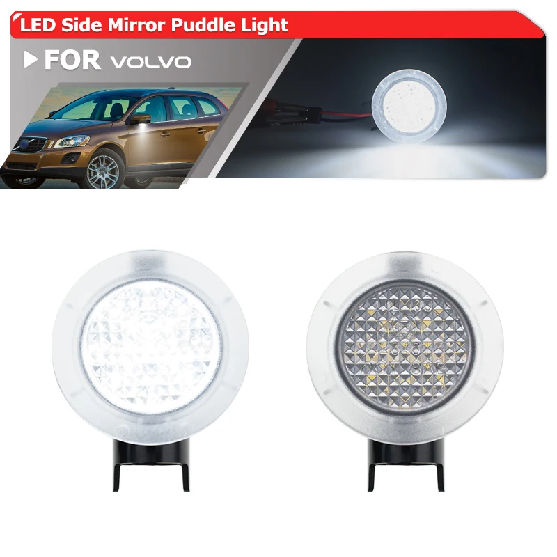 

2x O ​ E-Spec 31217287 для Volvo XC60 MK1 2008-2017 светодиодный светильник для бокового зеркала, потолочный светильник в зеркале, периферийная автомобильная лампа