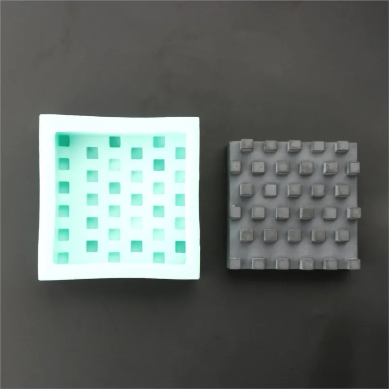 

Pen Holder Silicone Concrete Molds 3 Styles Business Card Holder Honeycomb Concrete Coasters Molds Tea Cup Molds Cement Mold 001