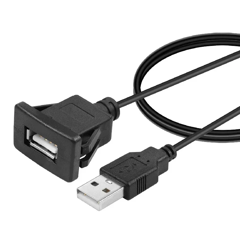 

USB 3,0 автомобильное крепление заподлицо кабель между мужчинами и женщинами водонепроницаемый удлинитель для автомобиля, грузовика, лодки, мотоцикла, панель приборной панели 1 м