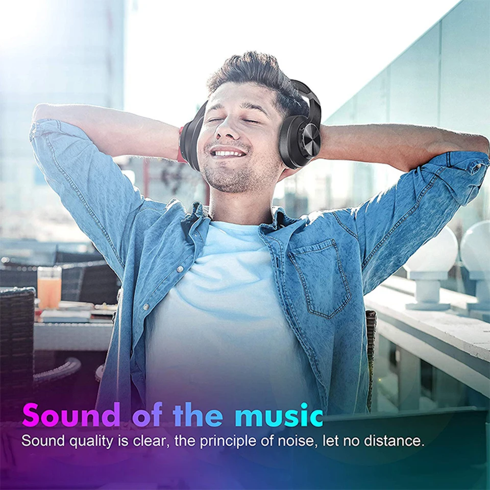 Беспроводные Bluetooth-наушники с активным шумоподавлением