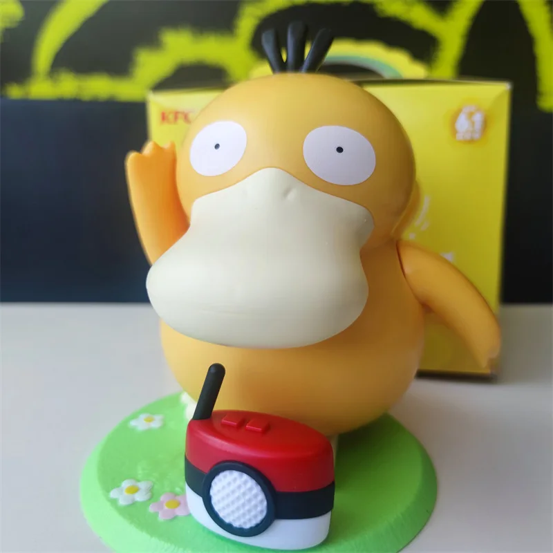Pokemon Psyduck Figures Variant Toy Dancing Swing Sounding Model Doll Action Figure Portable Luggage Music Box Toy For kids Gift