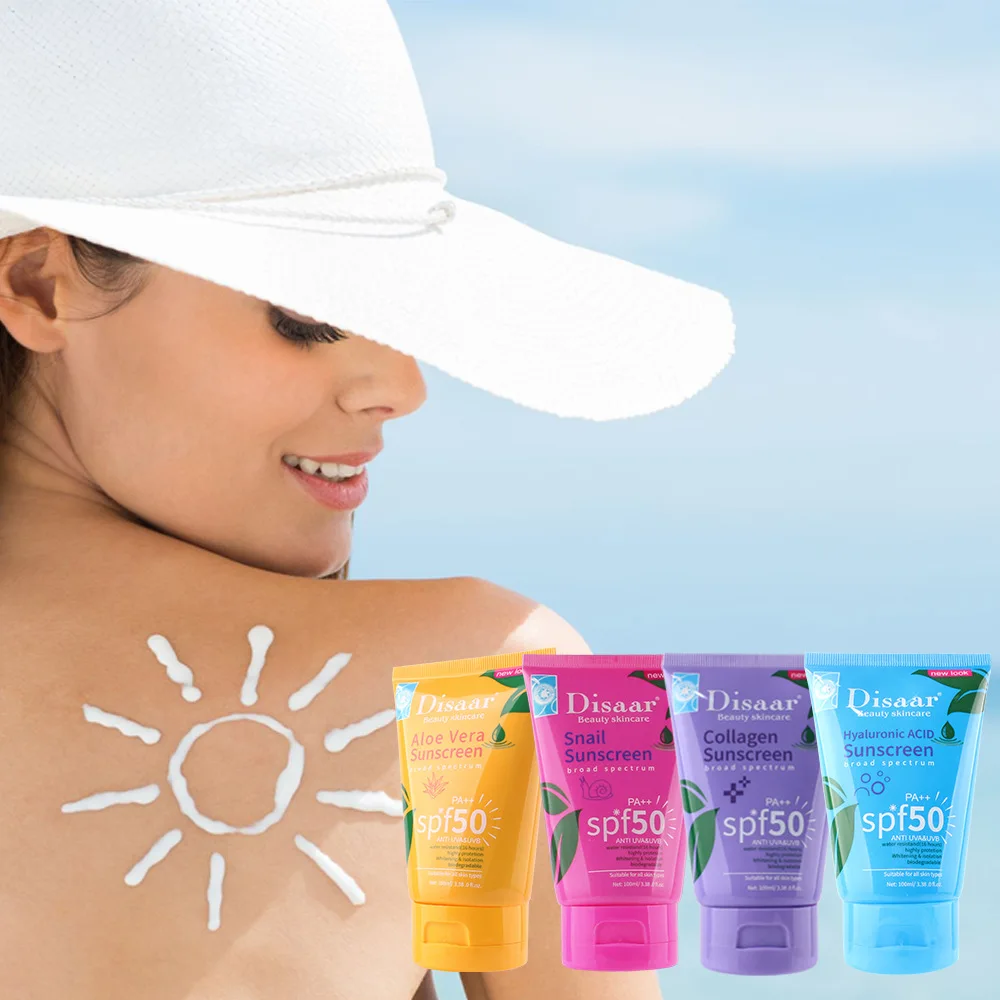 

Collagen Sunscreen Skin Moisturizing Isolation Concealer UV Protection100ml
