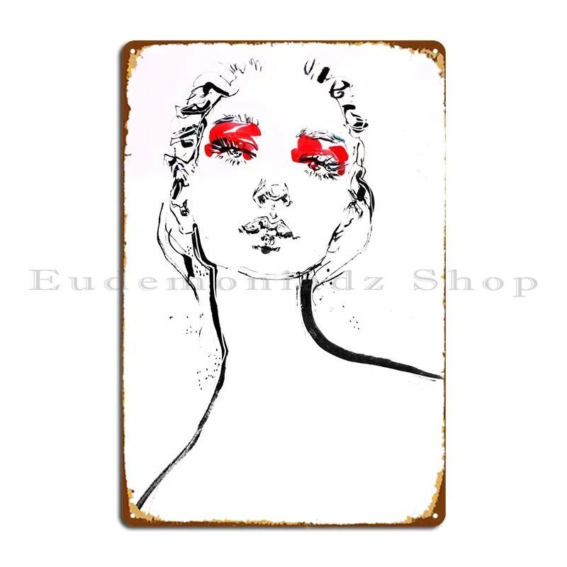 

Fashion Drawing Metal Plaque Poster Pub Wall Decor Bar Cave Customized Classic Tin Sign Poster