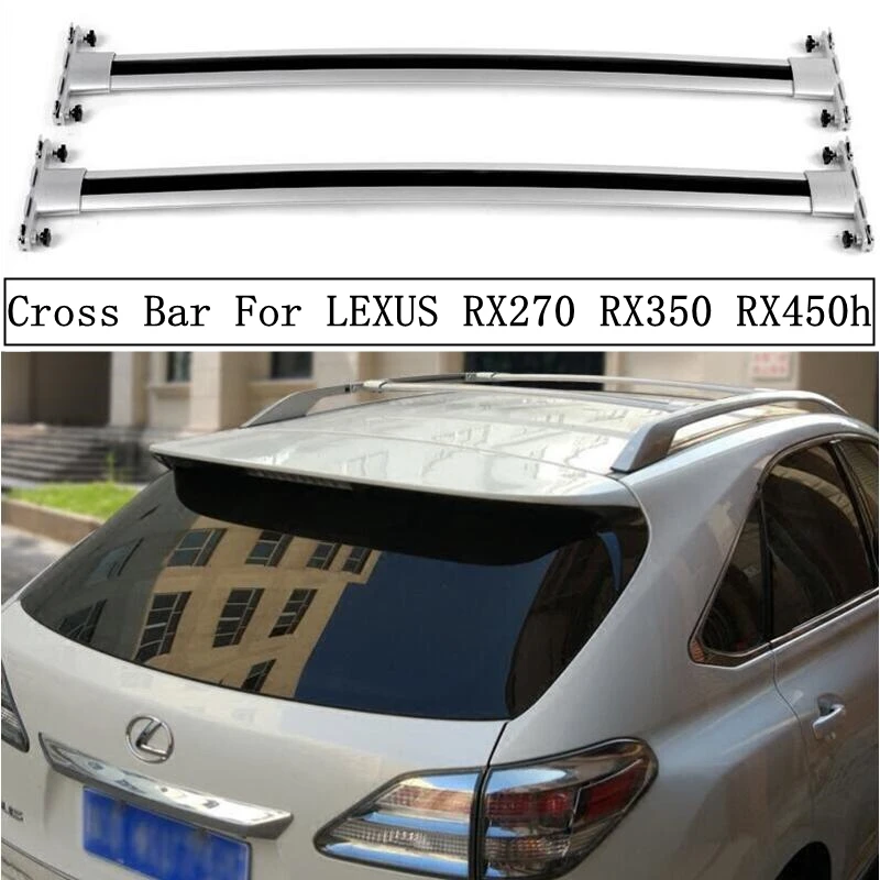

Поперечная рейка на крышу для LEXUS RX270 RX350 RX450h 2007-2015, высококачественные алюминиевые рейки, багажники, верхние рейки, рельсовые коробки