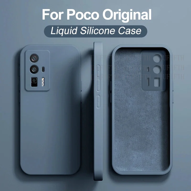 Жидкий силиконовый защитный чехол для объектива камеры Xiaomi Poco F5 Little Xiomi pocof5 Poko F 5