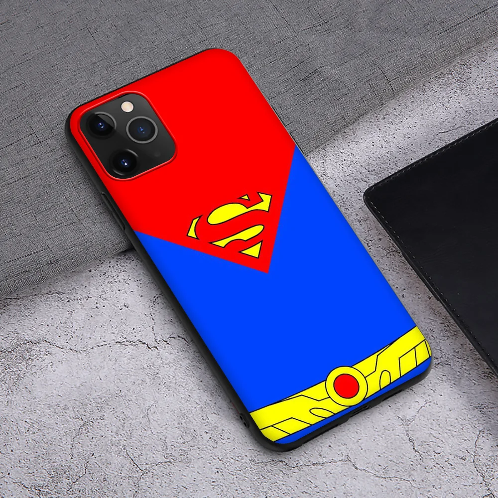 SA158 Superman Soft Case for iPhone 12 11 X XS XR Pro Max 6 6s Plus SE