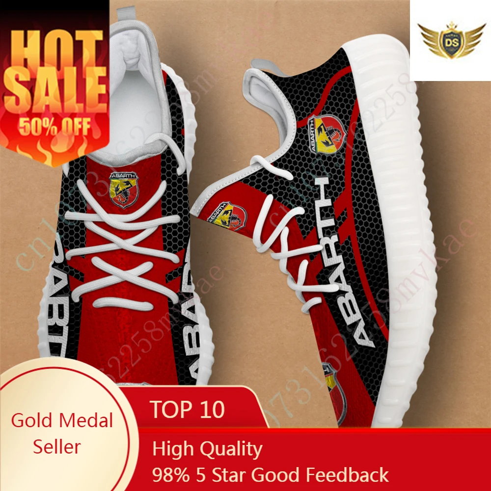 

Abarth Shoes Lightweight Comfortable Male Sneakers Sports Shoes For Men High Quality Casual Sneakers Big Size Unisex Tennis