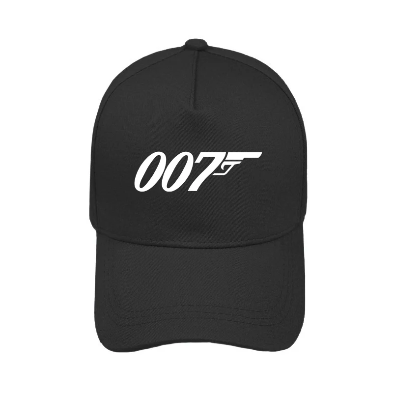 007 Джеймс Бонд телефон Высокое качество 100% хлопок Летние солнцезащитные кепки