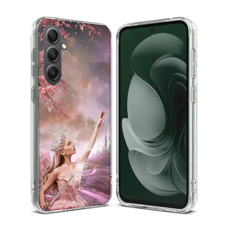 Фото Чехол для телефона Ariana Grande для Samsung Galaxy A54 A14 A24 A34 A17 A37 A57 A55 A35 A25 A15 A16 A26 A36 A56 A13 A23 A33 A53 A52S A12 №2