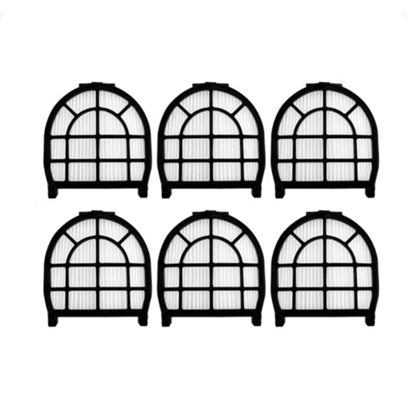 

6 Pack HEPA Filter Suitable For Shark LZ600/LZ601 Household Sweeper Cleaning Parts Replacement Filters