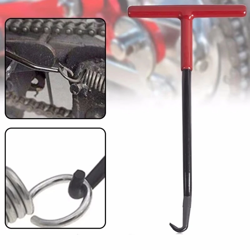 Пружинный крючок выхлопной трубы мотоцикла Т-образная ручка пружинный ключ