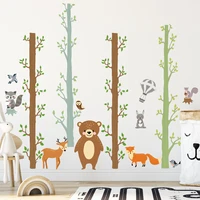 forest animal treeself adhesiveremovable wall stickers home decoration wall decor home accessories wallpaper