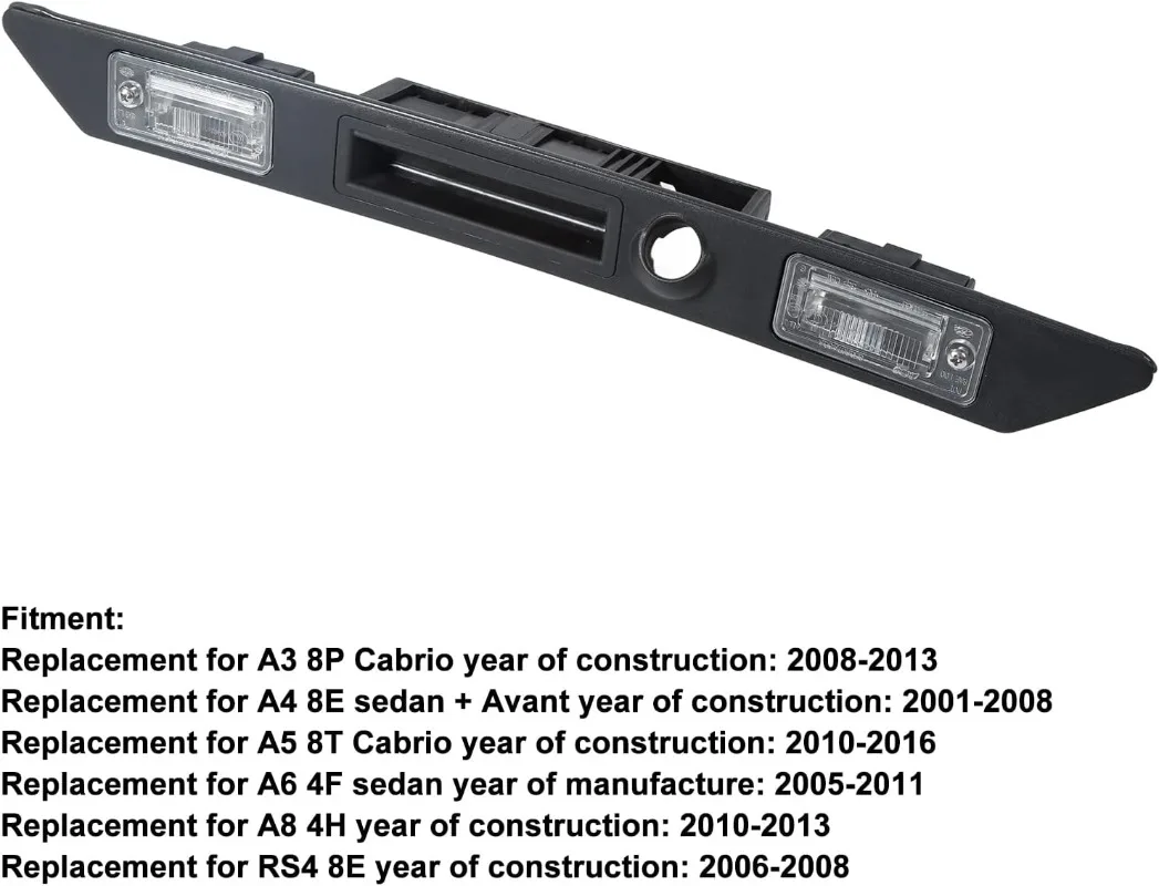 8Е 0827574 C3FZ 88E0 827 574 Подсветка номерного знака багажника для A4 S4 A5 S5 A6 S6 A8 S8 RS4