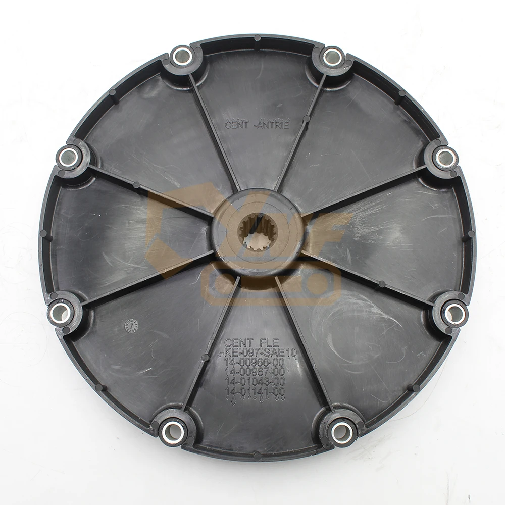 Для Caterpillar 257d 277d 297d 297d2 257d3 287d нейлоновая фланцевая муфта коленчатого вала в сборе