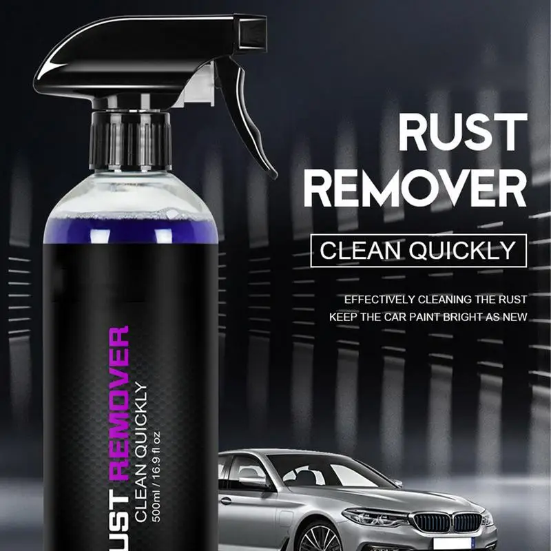 

Car Rust Removal Spray Protect Wheels And Brake Iron Dust Rim Rust Cleaner Multi Purpose Use Restore Metal Surface Defender