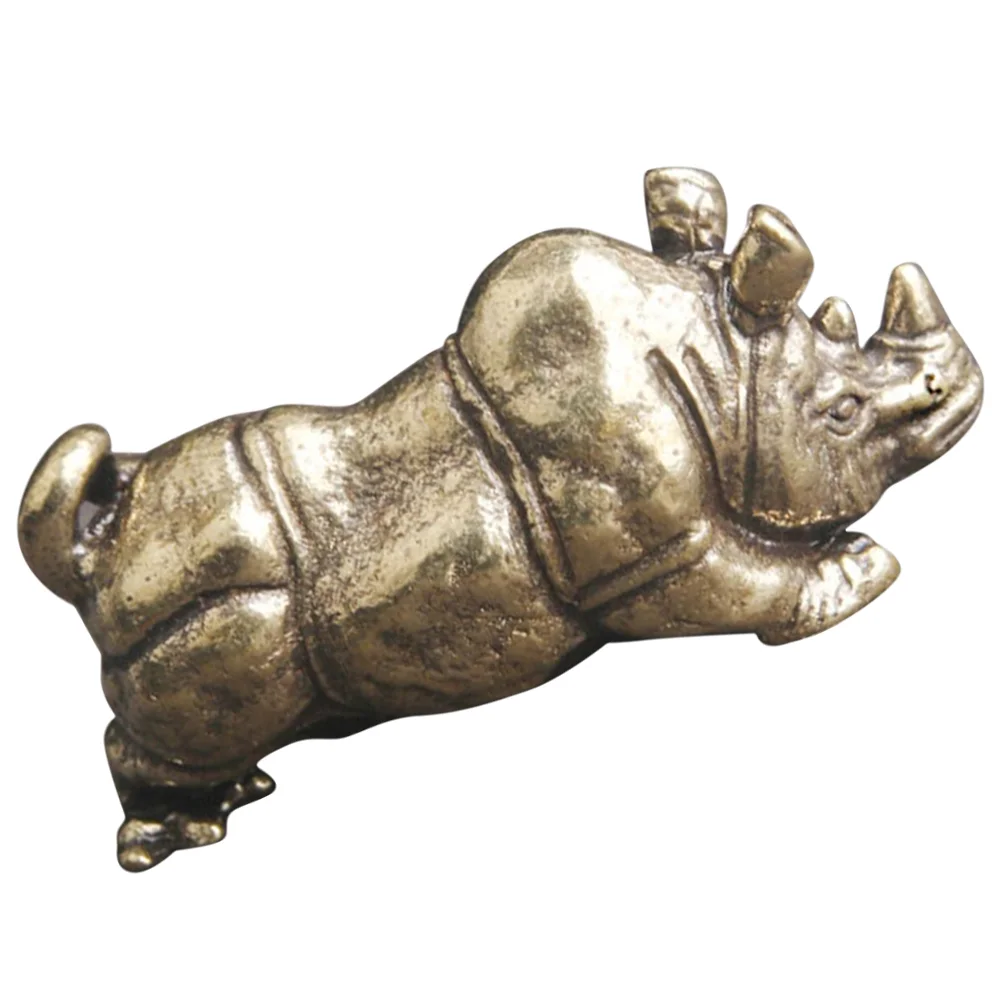

Rhinoceros Statue Vintage Brass Rhinoceros Statue Brass Rhinoceros Figurine
