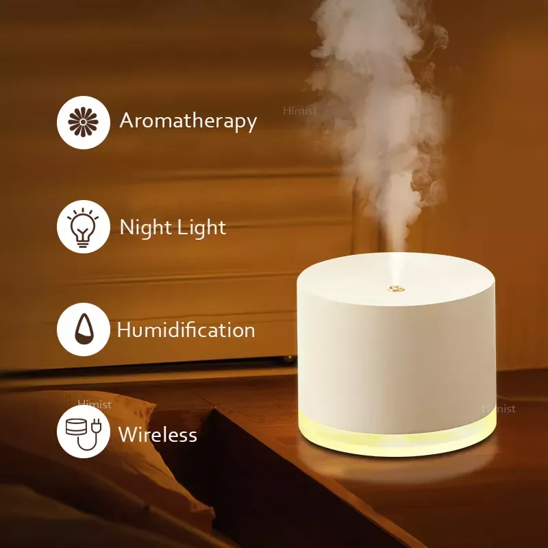 

Wireless Air Humidifier 2000mAh Battery Rechargeable Humidificador Fogger Portable Water Diffuser Air Purifier Mist Maker