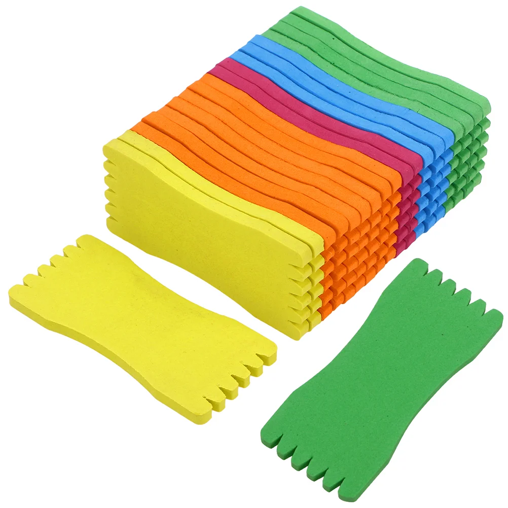 

50 Pcs Rig Snelled Fishing Hook Thread Holder Stand Fishing Line Storage Round Stand Fishing Foam Spool Fishing accessories