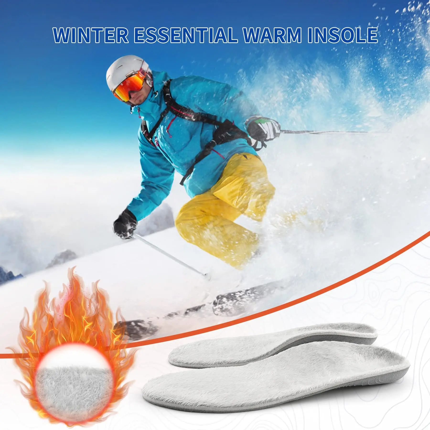 Стельки с поддержкой свода стопы Подошвенный Фасциит мягкие зимние теплые и