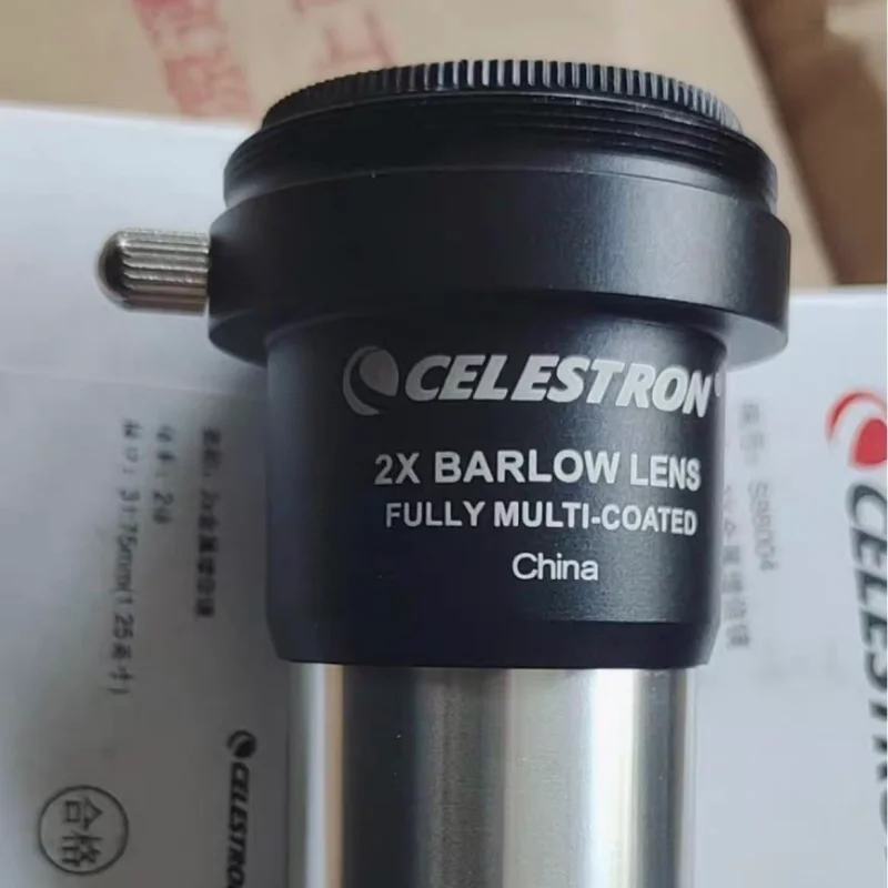 Фото Окуляр Celestron Barlow 2x, линза Барлоу 2x, 1,25 дюйма. Вставьте линзу Барлоу 2x между окуляром. №5