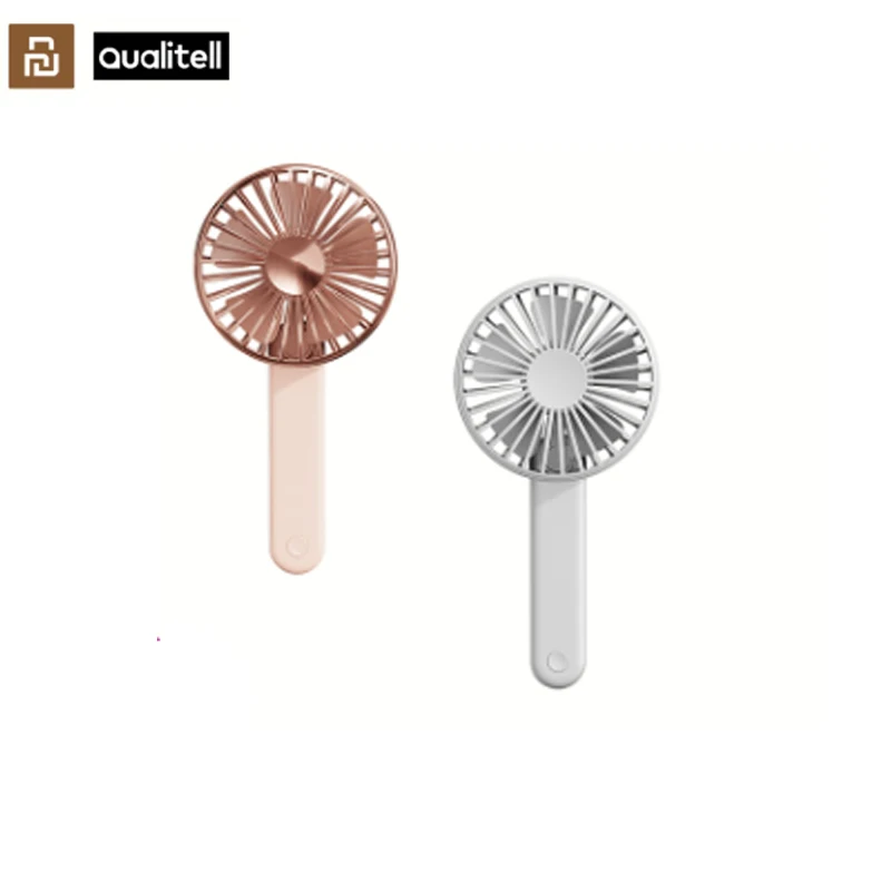 

Xiaomi Youpin Qualitell Handheld Portable Folding Fan Three-speed 135° Folding Storage Desktop Mini Ventilador USB Charger