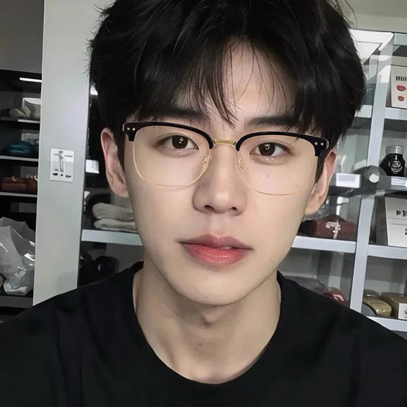 Женские очки из материала TR90 оправа для очков без оправы блокирующие синий свет