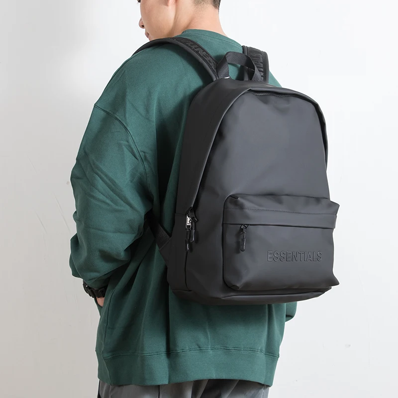 

ESSENTIALS Backpack Laptop Backpack Couple Waterproof Travel Bag Men Unisex Outdoor Backpack Women Student Casual Computer Bag