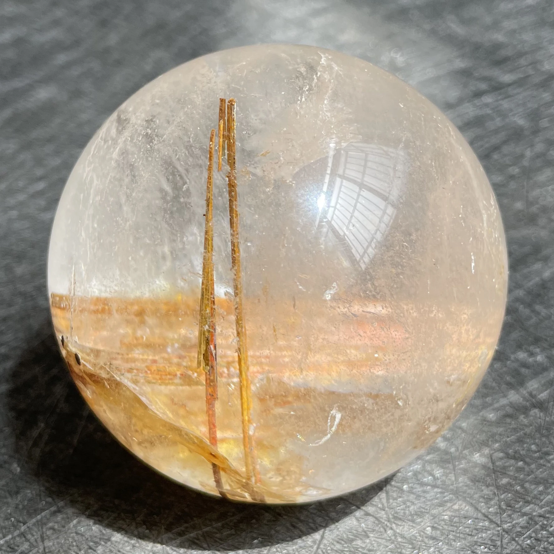 

400 г натуральный Золотой Турмалин сферическое украшение полированный кварцевый хрустальный шар Рейки Исцеление