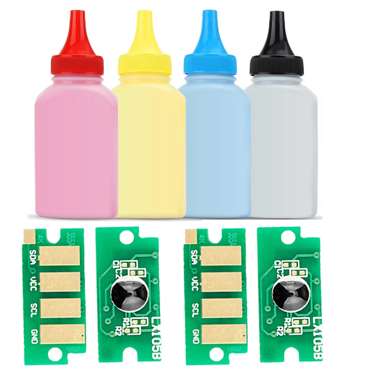 

1 набор, тонер-картридж для принтера Dell Color Laser 1250 1250C 1350 1350CNW CM1355 1355CN 1355CNW