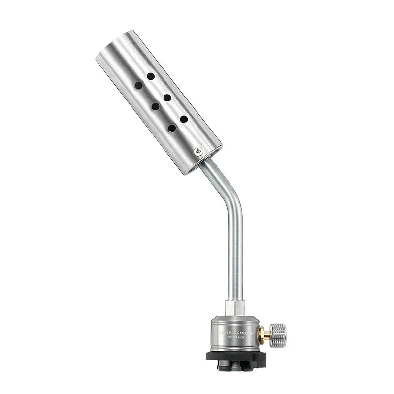 

Outdoor Camping Kitchen Tools Accessories Stainless Steel Fire Spray Gun Cassette Type with Preheating Tube Camping Accessories