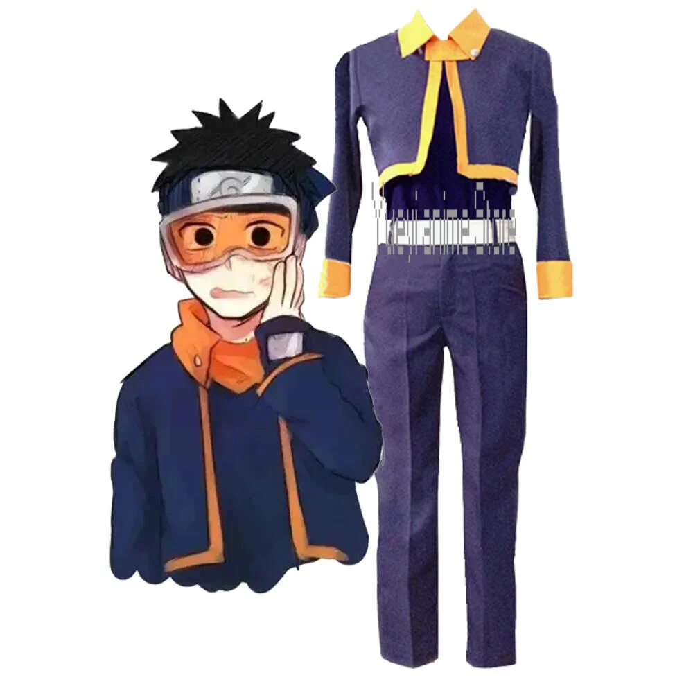 

Anime obito uchiha Cosplay Costume Halloween Costumes Carnival Party Costumes Custom
