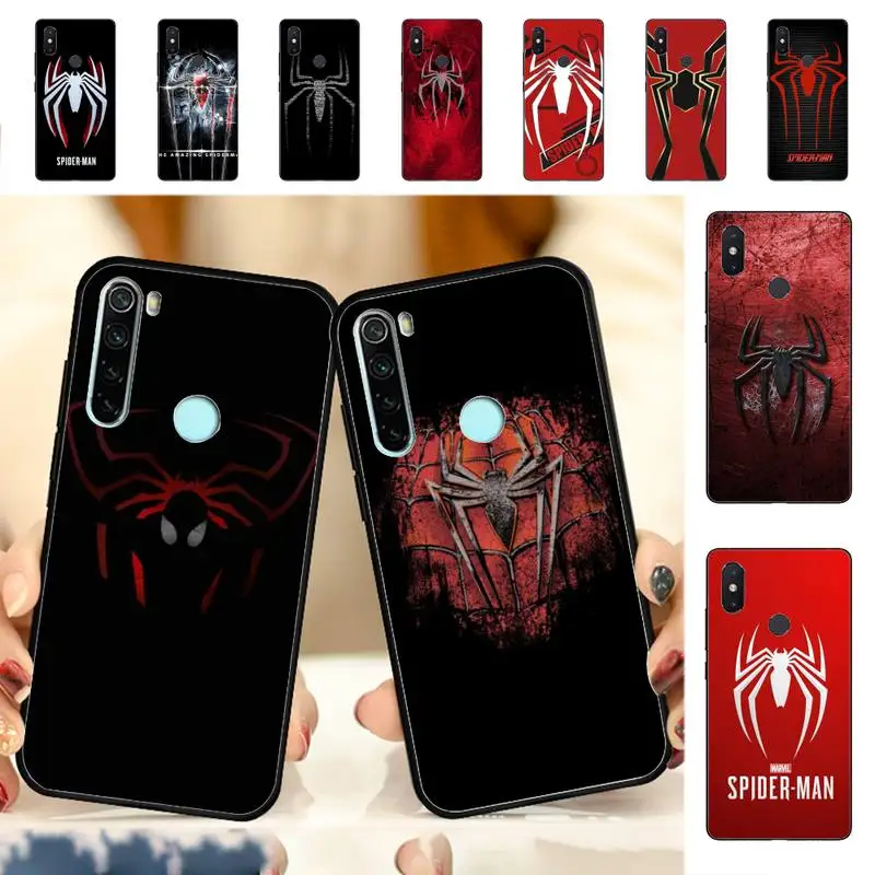 

Disney Spiderman Phone Case for Redmi Note 8 7 9 4 6 pro max T X 5A 3 10 lite pro