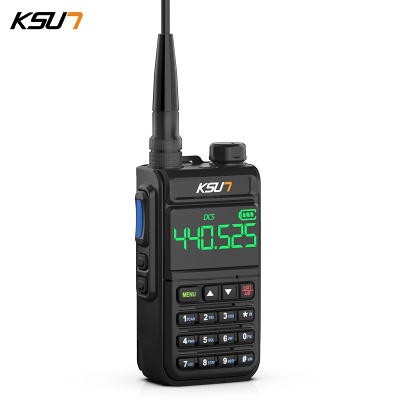 air band radio ham radio amateur long range walkie talkie wireless set fm two way radio receiver transceiver number key ksun78d free global shipping
