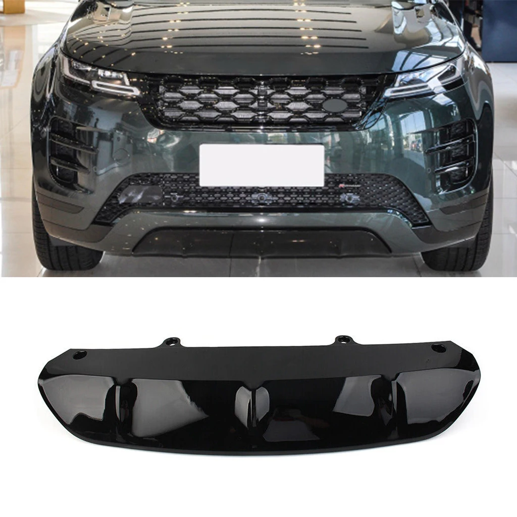 

Автомобильный передний бампер, буксировочная Накладка для Land Rover Range Rover Evoque 2020 2021 2022, черные/серые автомобильные аксессуары из АБС-пластика