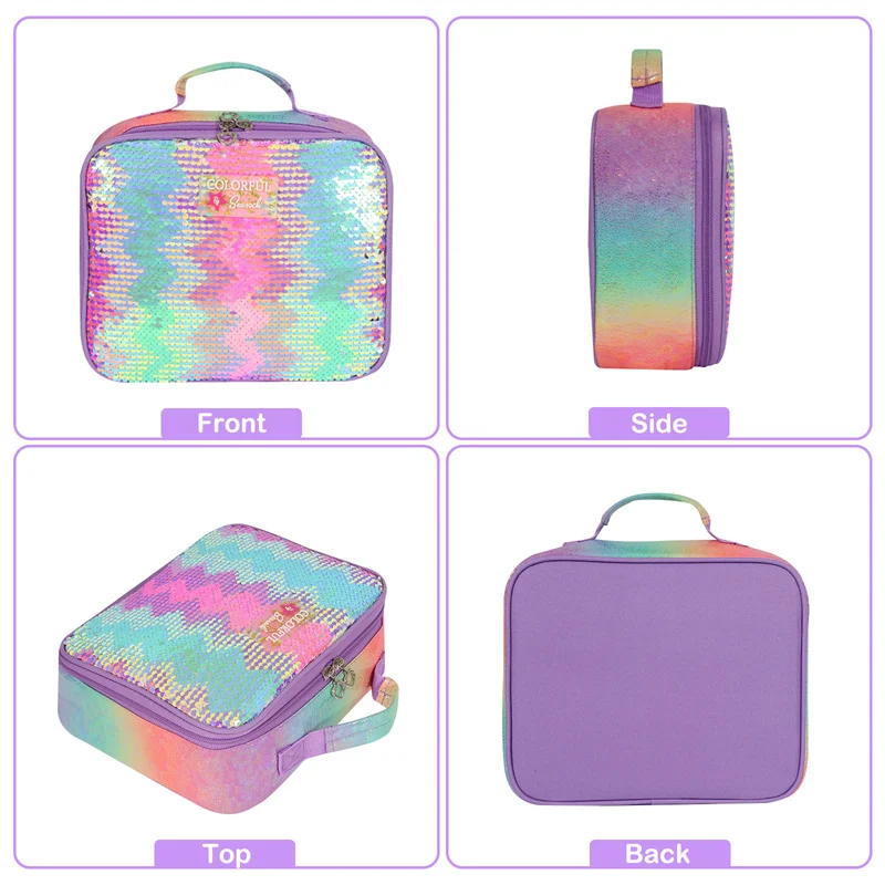 iFARADAY Cartoon Lunch Bag Portable Insulated Lunch Box Girl Boys Back to School  Reusable Lunch Tote Kit Game Play 2023 New