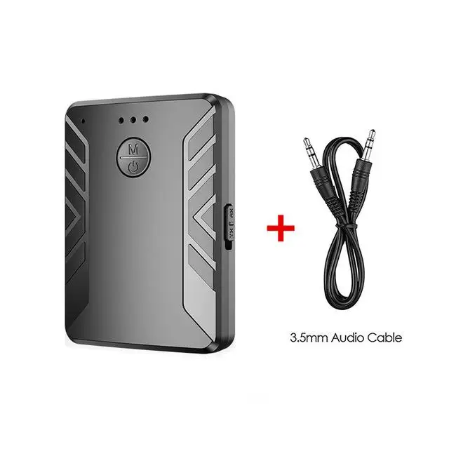 

Bluetooth-совместимый аудиопередатчик 5,0 приемник с двумя наушниками 3,5 мм AUX RCA беспроводной адаптер для ТВ ПК автомобильный динамик