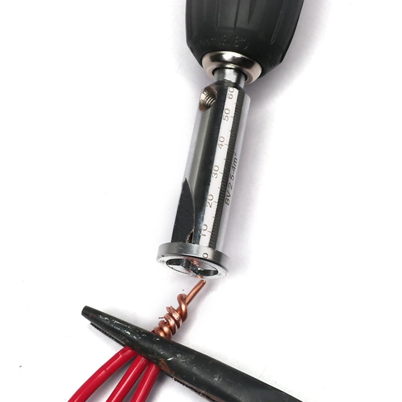 

Automatic Wire Stripper Twisted Wire Tool Cable Peeling Twisting Connector Electrician Artifact Connector Hand Tools Multi-tool