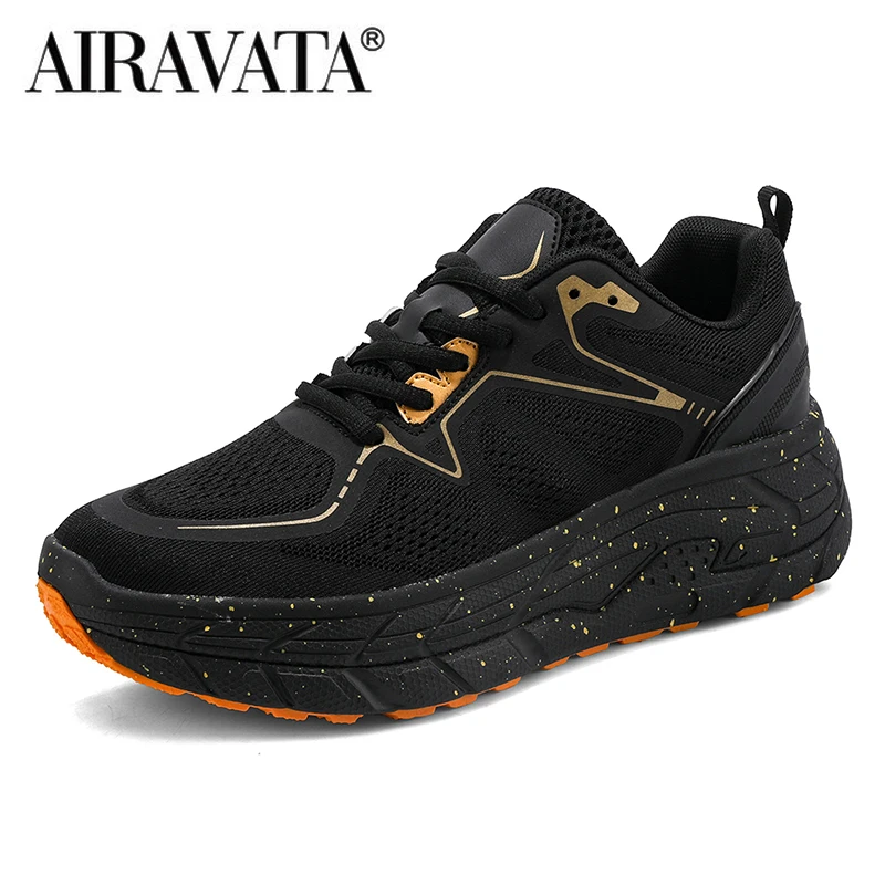 Unisex Athletic Shoes Thick Casual Walking Shoes Men Women Platform Breathable Fashion Trekking Sneakers