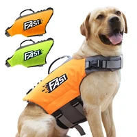 summer breathable big dog life jackets reflective harness dog life vest swimming safety costume for medium large dog accessories