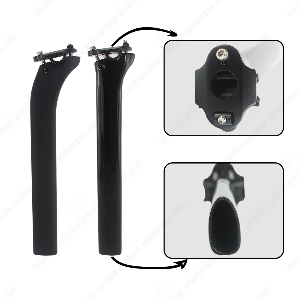 Велосипедный подседельный штырь из углеродного волокна для шоссейного