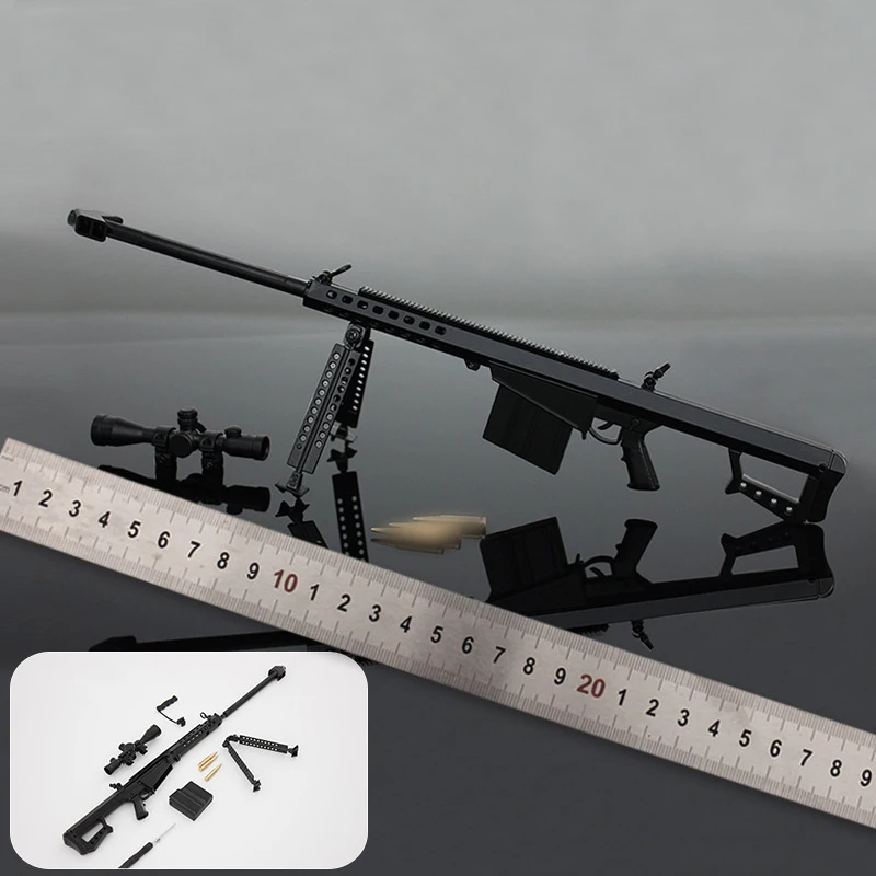 1/3 14 дюймов модель пряжка цельнометаллическая фотосессия мини снайперская